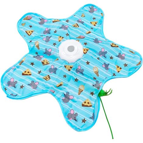 Jouet pour chat rechargeable avec plume mobile, stimulation interactive 3 modes pour chats domestiques et chatons (1/4)
