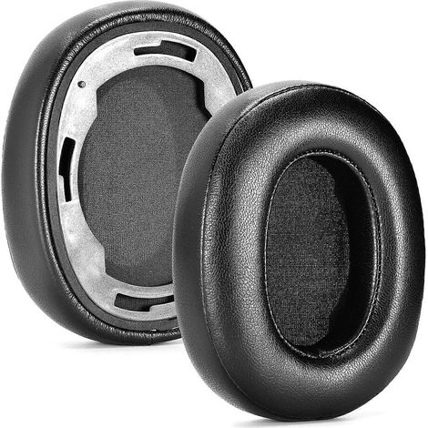 Coussinets d'oreille en cuir de rechange pour casque Turtle Beach Elite 800 (1/4)