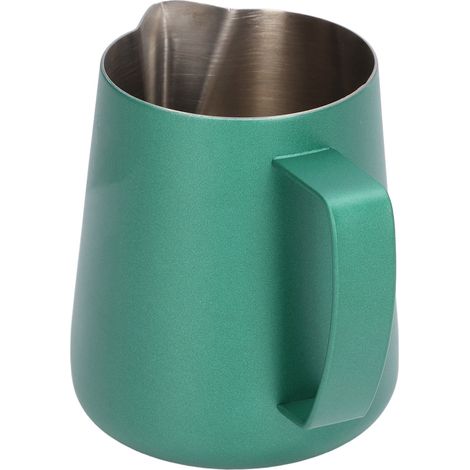 Milchaufschäumkännchen 400 ml mit spitzem Ausguss und PTFE-Beschichtung für Kaffeemaschinen von CafeGreen (1/5)