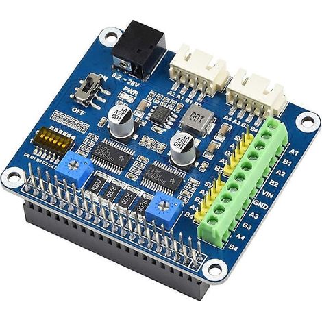 Schrittmotortreiber-Erweiterungsplatine DRV8825 Modul für Raspberry Pi 4 40-Pin