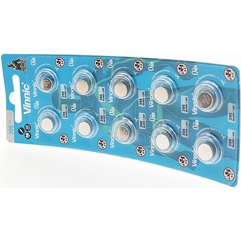 Pack de 10 piles Vinnic pour MAXELL SR59 (1/2)
