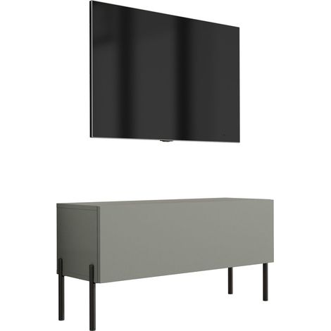 Mobile TV : Aloe, 100 x 52 x 32 cm, gambe nere (1/5)