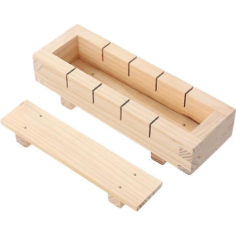 Moule à sushi en bois, moule à riz, kit de fabrication de sushis, accessoires de cuisine, outil de cuisine (1/5)
