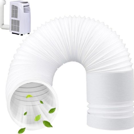 Tuyau Climatiseur Mobile, Tuyau D'évacuation D'air En Pvc Flexible Tube De Ventilation Unive