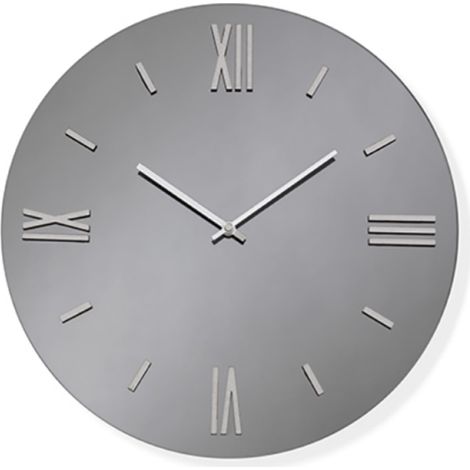 Orologio da parete rotondo in cristallo Fume' D40 cm - ROY