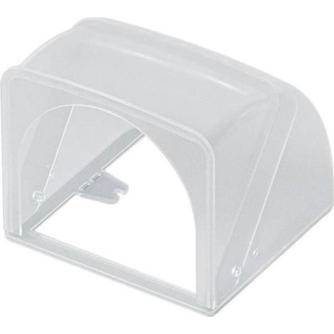 Ecleanfy - Boîtier étanche Type 86 pour prise et interrupteur – protection contre eau/poussière, fixation vis, plastique (1/5)
