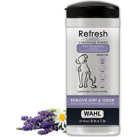 Wahl Large Pet Wipes Lavender - 693090 (1/5)