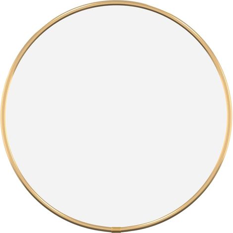 Miroir Décoratif, Miroir mural Doré Ø 30 cm Rond fr33395 (1/5)