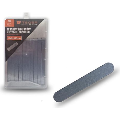 Llave prismática Teger 14x9x125 10 piezas (1/3)