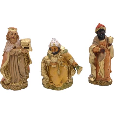 3 RE MAGI 10CM IN RESINA