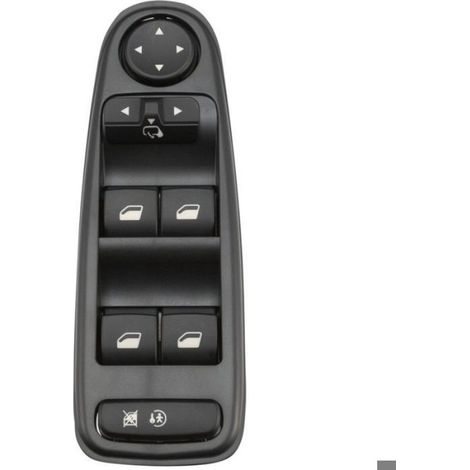 Commutateur Lève-Vitre - Pour Citroën C4 - ABS - Anti-Poussière - Résistant À L'Usure - 1 Pièce (1/4)