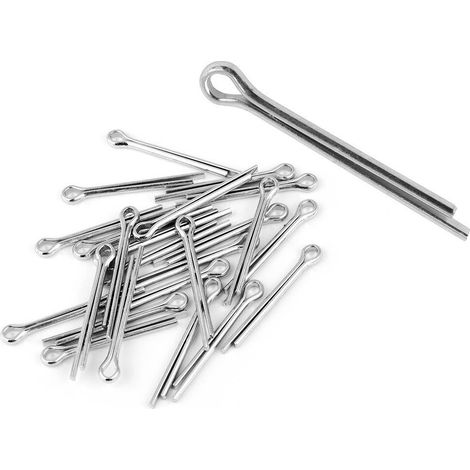 Shimano Bremsbelag-Splint, Edelstahl, 3 mm x 36 mm, 25 Stück.