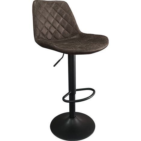 Barhocker im Vintage-Stil, dunkelbraun. Kollektion HOLLA.