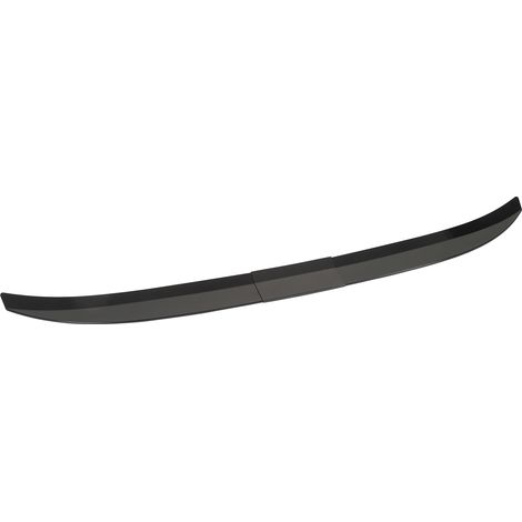 Universeller 3-teiliger Heckspoiler, Kofferraumspoiler 116–132 cm, Profil in Hochglanzschwarz, Autospoiler (1/5)