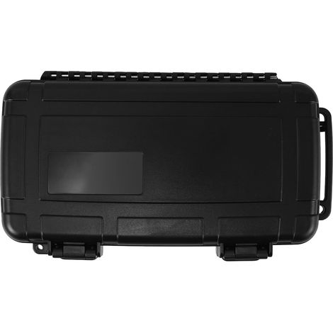 Boîte à Outils et PP Étanche Noire Intérieur Rembourré et Compartiments Modulables, Mécanisme de Verrouillage Sécurisé, pour Usage Extérieur Voyages (1/5)