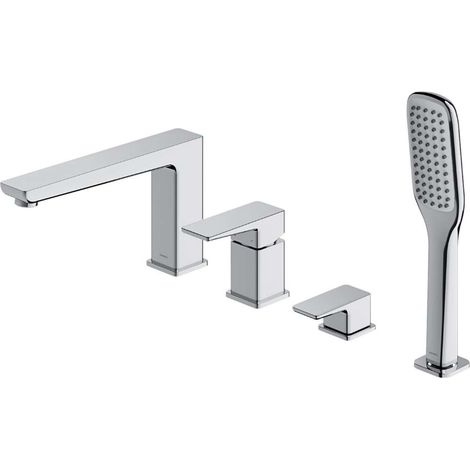 OMNIRES Parma - Wannenrandarmatur, 4-Loch Montage, Chrom PM7432CR
