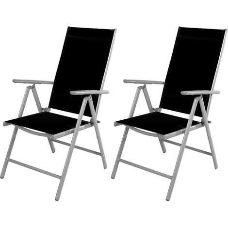 2 Stück Hochlehner Silbergrau/Schwarz 7 Positionen-MMC5000S-2 (1/5)