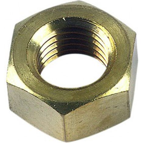 Écrou hexagonal HU DIN 934 Laiton - 6 mm - BIVI (1/2)