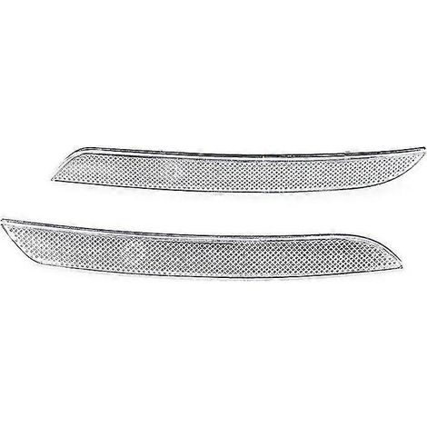 Reflektorlinse für die hintere Stoßstange, reflektierende Streifen für BMW F30 F31 320i 325i 328i 330i 335i F32 F33 420i 428i 430i 435i – Weiß