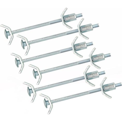 KOTARBAU Lot de 6 connecteurs de plan de travail 120 mm pour plaques de table et comptoirs (1/5)