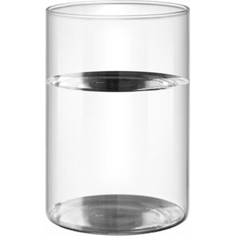 Vase en verre fonctionnel, cylindres en verre,-Hauteur 10cm