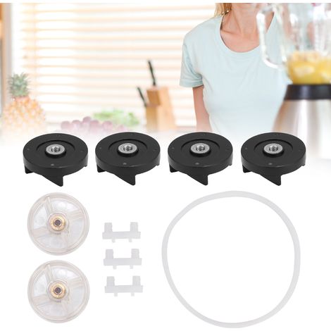 Ortviai Pièces détachées pour mixeur Magic Bulle 250 W – 2 engrenages de base + 4 engrenages de lame en plastique et caoutchouc (1/3)