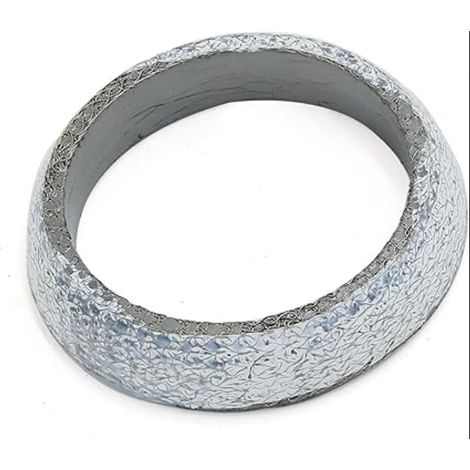Joint d'échappement en graphite pour tuyau d'échappement de voiture, bague d'étanchéité de silencieux, diamètre intérieur de 60 mm, graphite blanc (1/4)