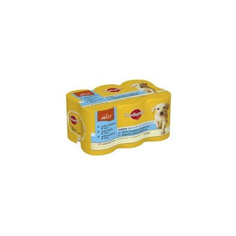 Pedigree Can in Jelly Puppy 6 Pack - 400g - 777306