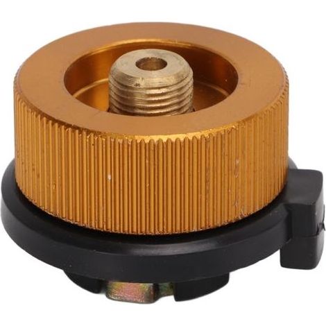 2 Pièces Adaptateur de Cuisinière de Camping Gaz avec Fonction Fermeture Automatique pour Réservoir (1/5)