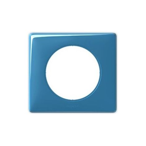 Legrand 068831 Céliane plate - glossy - 1 position - cyan