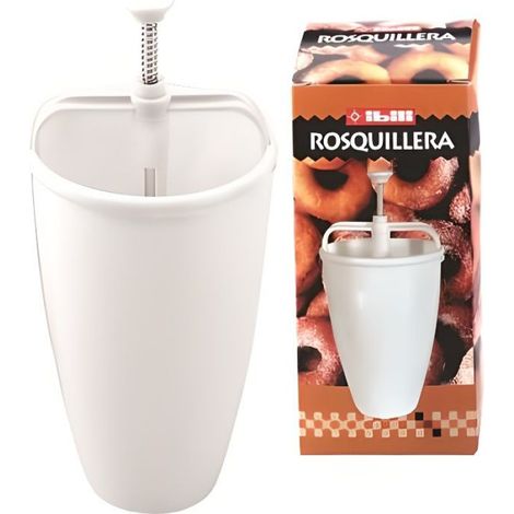 Machine à Donuts - - Plastique Blanc - Poussoir - Démontable