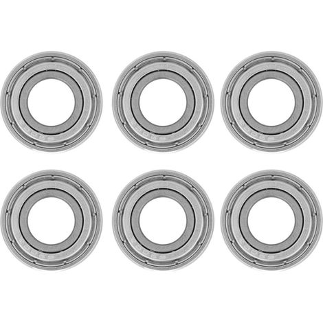 10 roulements à billes en acier miniatures 6900ZZ 10x22x6mm avec double blindage - Lot de 10 pièces (1/5)