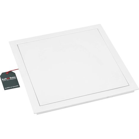 Trappe De Visite - 1 Unité - Plastique Blanc - Accès Compteur - Plafond Et Mur - 35 x 35 cm (1/5)