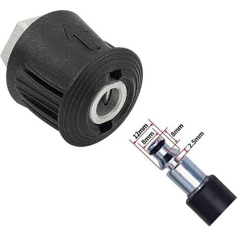 connettore adattatore femmina M22 per tubo di pulizia ad alta pressione, compatibile con Karcher e Bosch (1/5)