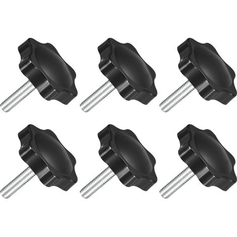 6Pcs Boutons Étoile M5 x 20mm Bouton de Serrage (1/5)