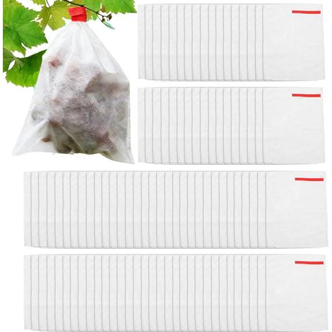 Fruit Bags Mesh Fruit Bags Garden Net with Drawstring 100