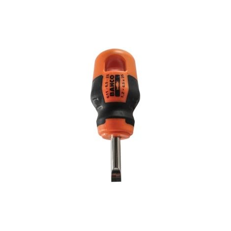 Cacciavite a testa piatta 6,5x25mm corto 611-6,5-25 Bahco (1/2)
