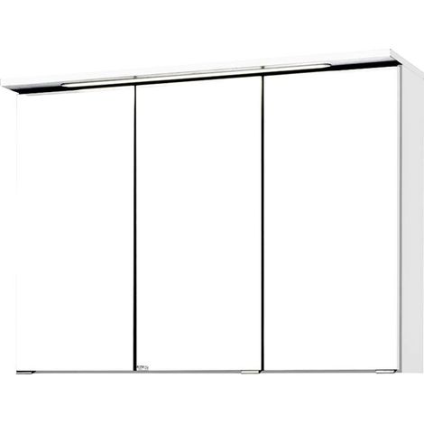 Spiegelschrank PADUA-03 weiß, LED, 90cm (1/5)