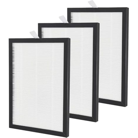 Filtre HEPA de rechange compatible avec déshumidificateur Meaco 20L basse consommation (ne convient pas à la série Arete) Lot de 3 filtres