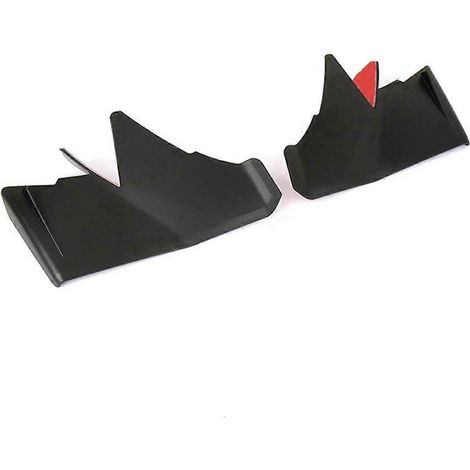 Kit d'ailerons aérodynamiques pour moto Aprilia RS457 - Noir (1/5)