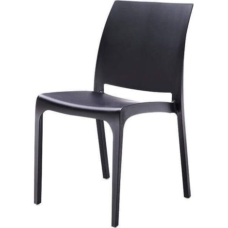 VOLGA - sedia da giardino in plastica (1/3)
