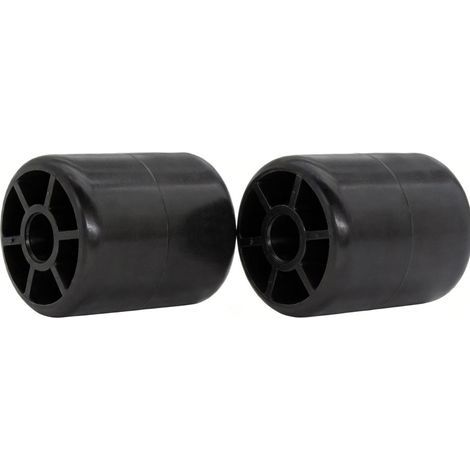 M113955 Packung mit 2 Ersatzwalzen für Rasenmähergeräte, die 7,6 cm Kunststoffwalzen mit einem Innendurchmesser von 17 mm benötigen (1/5)