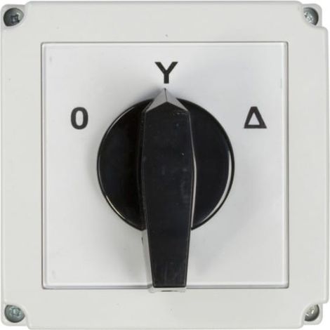 Stern-Dreieck-Nockenschalter 3P 63A im Gehäuse 4G63-12-PK R214 63-840591-051