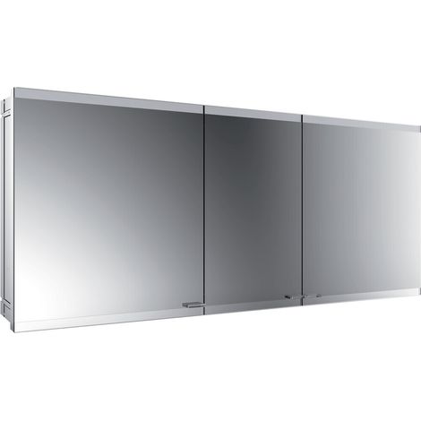 armoire miroir LED asis evo encastrée, 1600 mm, 3 portes, IP 20 X (1/5)