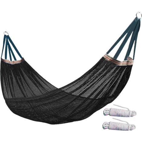Camping-Hängematte – Ultraleichte Fallschirmhängematte mit Baumgurten. Atmungsaktives Material, schneller Aufbau, kompakt. Diese Camping-Hängematte wurde entwickelt, um Outdoor-Erlebnisse zu bereicher (1/5)