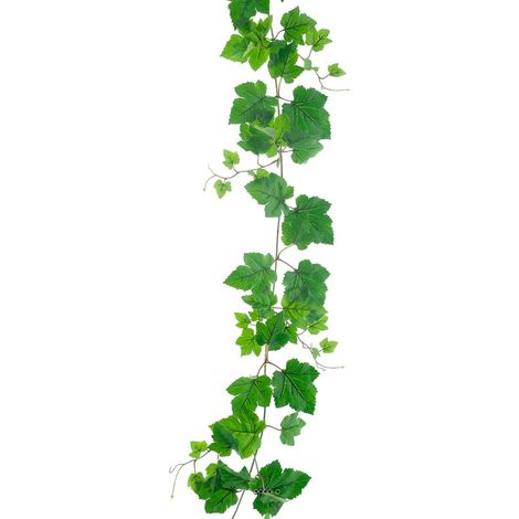 Guirlande feuillage de vigne artificiel JOY L 150 cm tissu enduit (1/3)