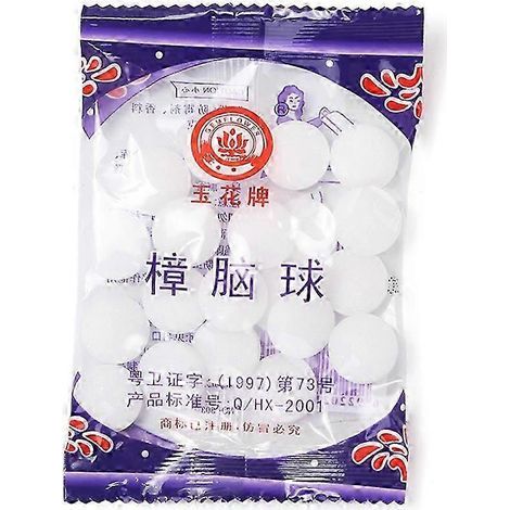 20 boules antimites naturelles au camphre. anti-moisissures et anti-insectes. pour armoires. tiroirs et boîtes de rangement (1/5)
