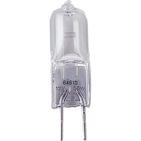 1 Lampe Projecteur Capsule Halogène G6.35 12V 50W Pour Agfa Agfacolor 50
