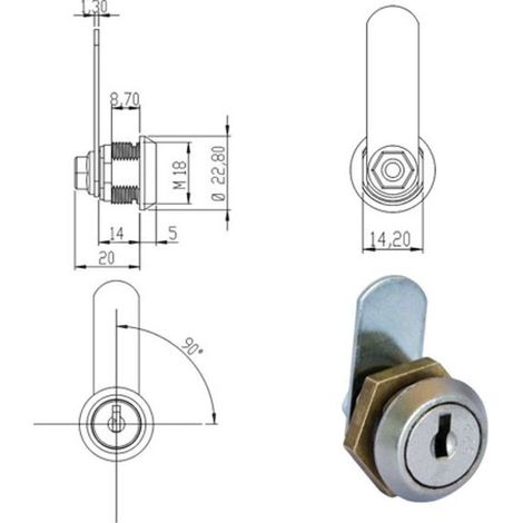 Cilindro Levetta Mm 13 161950 Omr