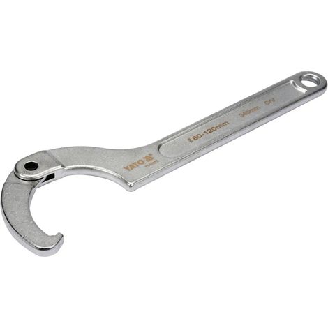 Chiave a gancio Yato yt-01673 ganascia regolabile 80-120 mm (1/2)